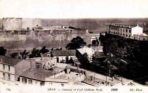 Oran - Caserne et Fort du Chateau-neuf - 1909